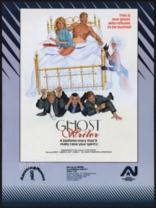 ESCRITOR FANTASMA__Original 1988 impresión comercial anuncio / promoción__AUDREY LANDERS__JUDY LANDERS - Imagen 1 de 1