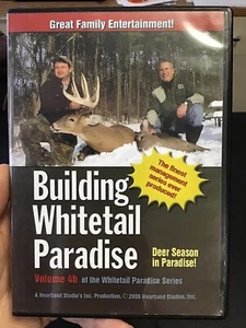 Building Whitetail Paradise volume 4b Heartland Studios Inc series DVD 2006 - Picture 1 of 2