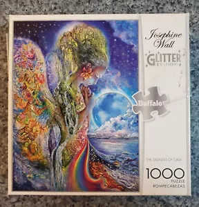Josphine Wall Glitter Edition THE SADNESS OF GAIA 1000 piece puzzle COMPLETE - Picture 1 of 6