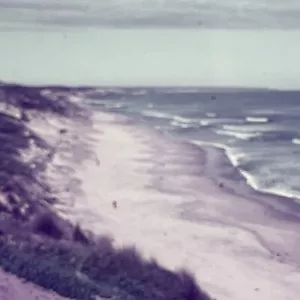 RETRO Film Photo Slide 1960s Art Kodak Develop Ocean Beach Landscape 90 Mile - Picture 1 of 3