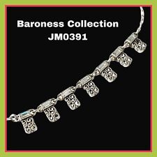 BRIGHTON BARONESS PETITE Crystal Silver Reversible NECKLACE JM0391 NWT $62