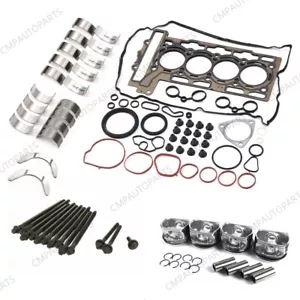 N14B16 Engine Pistons Gasket Bearings Kit For Mini Cooper S JCW R55 R56 R57 1.6T - Picture 1 of 12