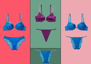 2-piece Victoria's Secret Bombshell Add-2-Cups Shine Strap Push-Up Bra&Panty set - Picture 1 of 42