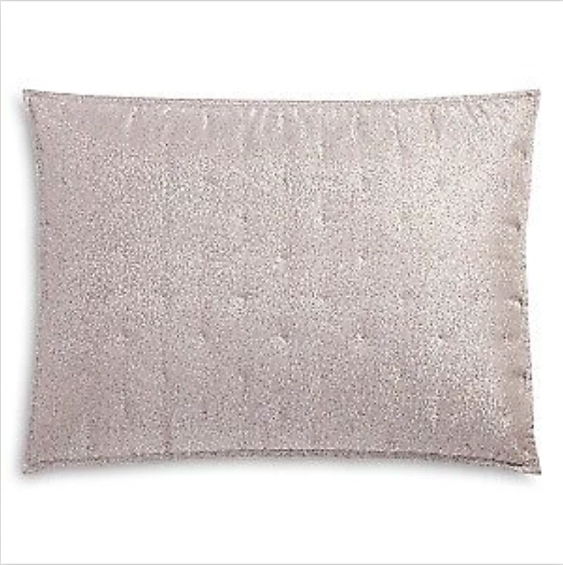 Hudson Park Collection Pietra Almohada Metálica Acolchada Falsa ESTÁNDAR Lila Púrpura Foto 1 de 1