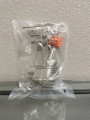 Corning 500mL Baffled Erlenmeyer Flask With Vent Cap, 431401, One Flask - Image 1 of 3