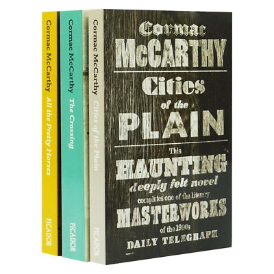 Border Trilogy Series by Cormac McCarthy 3 Books - Fiction - Paperback - Image 1 of 4