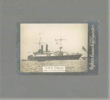 1902 OGDEN'S GUINEA GOLD  H.M.S. ORLANDO IN CHINESE WATERS  NM  GENERAL INTEREST