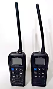2 Icom M37 Marine UKW Handfunkgerät IC-M37 - Bild 1 von 6