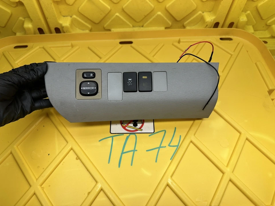 Toyota Sienna Limited 2012 panel de embellecimiento del tablero control del espejo retrovisor izquierdo 55044-08010 Foto 1 de 4