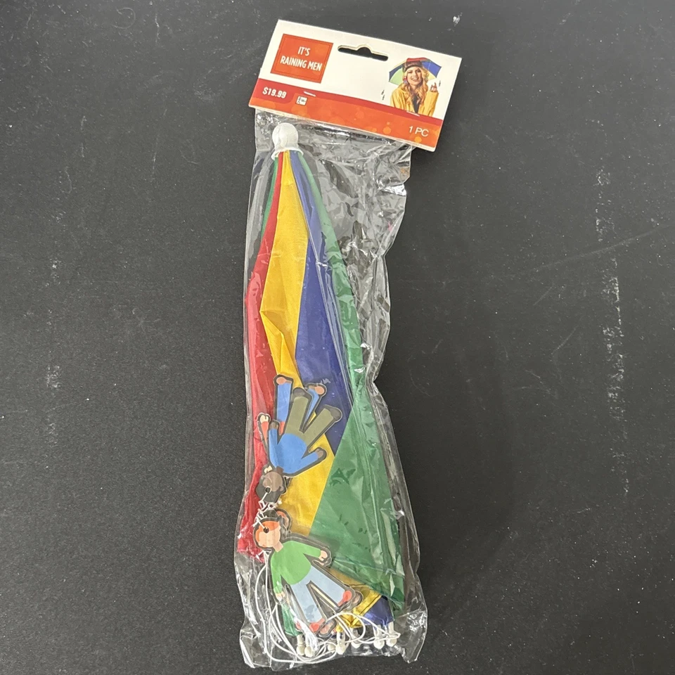 It’s Raining Hombres Paraguas Sombrero Halloween Disfraz Vestir Juegos con disfraces Foto 1 de 4