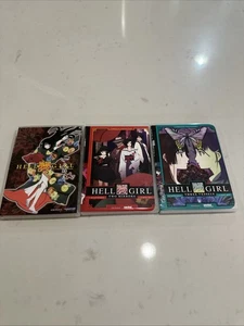 Hell Girl Complete Series Seasons 1-3 Anime DVD, Two Mirrors, Three Vessels - Picture 1 of 9