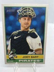 2025 Topps Heritage Joey Bart SP #449 Pirates - Picture 1 of 2