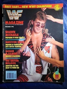 WWF MAGAZINE DECEMBER 1992 SHAWN MICHAELS - Picture 1 of 3