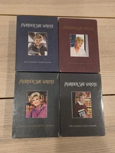 Murder She Wrote DVD The Complete Seasons 3 4 5 6 Box Sets - Picture 1 of 5