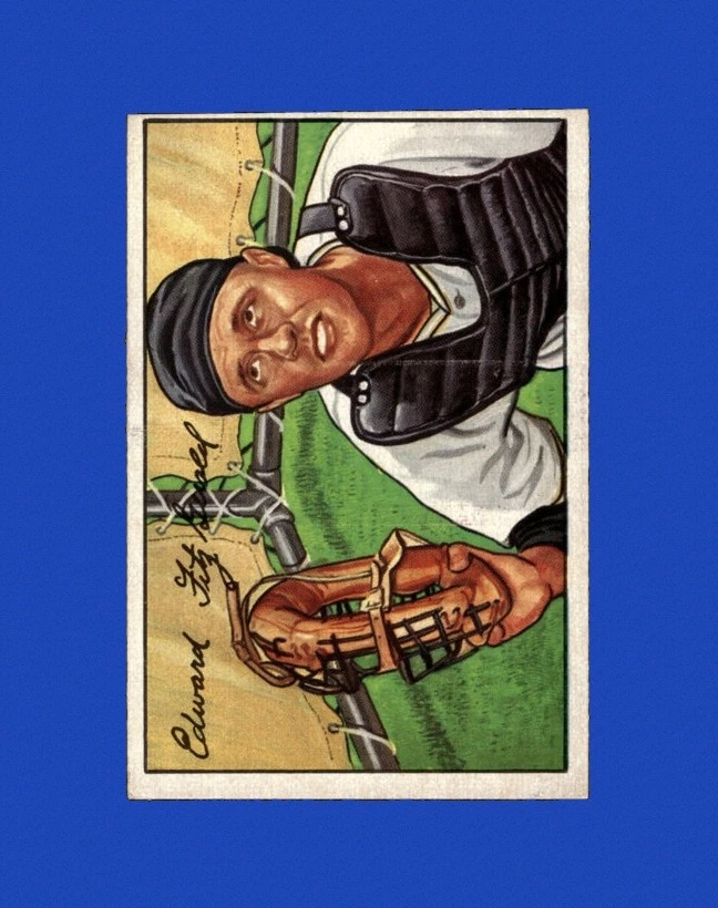 1952 Bowman Set-Break #180 Ed Fitz Gerald EX-EXMINT *GMCARDS* - Image 1 of 2