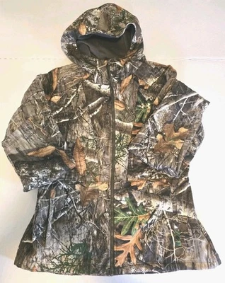 Under Armour Women's Large Fitted Windproof Camo Jacket UA Cold Gear 1316696  - Image 1 of 4