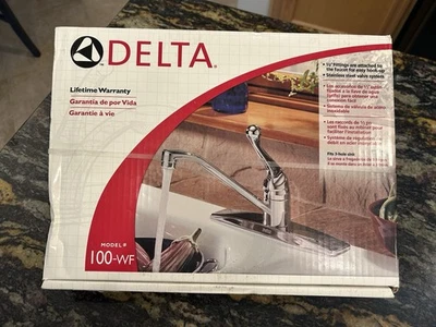 Delta Faucet Model # 100-WF  - New in Box - Image 1 of 4