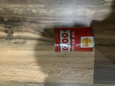 Óleo de motor Shell X-100 lata de quarto inteiro - Imagem 1 de 3