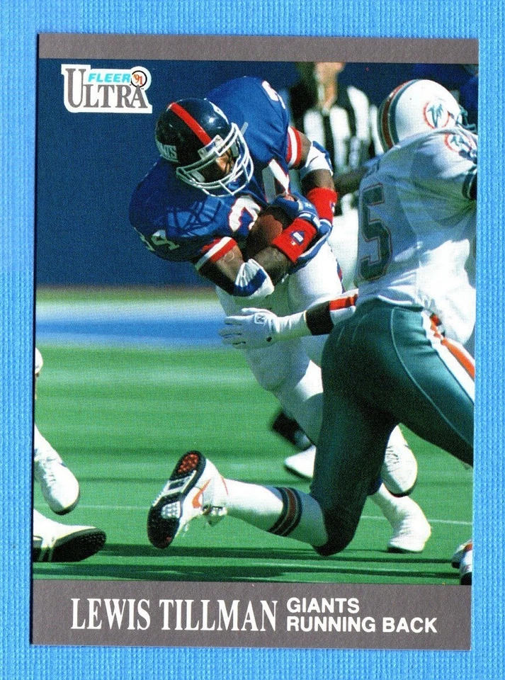 1991 Ultra #225 Lewis Tillman New York Giants - Image 1 of 1