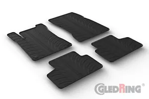 All Weather Custom Rubber Floor Mats fits 2020-2023 Mercedes GLB - 4 Pcs - Black - Picture 1 of 1