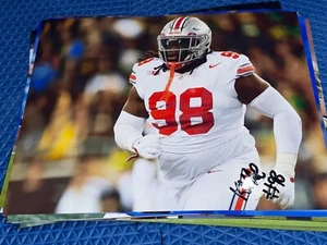 Kayden McDonald Ohio State Buckeyes signed 8x10 photo - Picture 1 of 1
