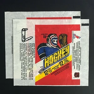Envoltura O-PEE-CHEE 1977-78 (LOTE DE 2) *MUY LIMPIA* 57856 - Imagen 1 de 2