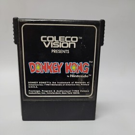 DONKEY KONG (Game Cart) Colecovision By Nintendo NES