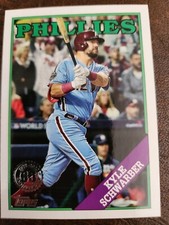 2023 Topps Series 2 - KYLE SCHWARBER - 1988 35th Anniversary - Card #2T88-7