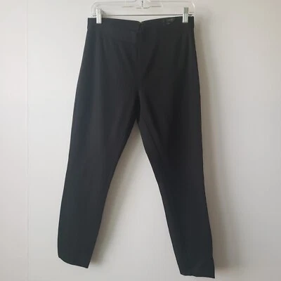 J. crew womens size 8 pixie pant in stretch ponte black - Image 1 of 4
