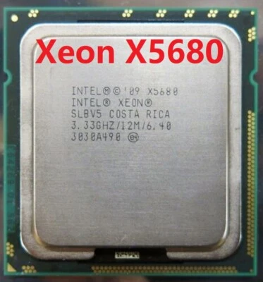 Intel Xeon X5680 SLBV5 3.33GHz 6 Core LGA 1366 CPU Processor - Image 1 of 3