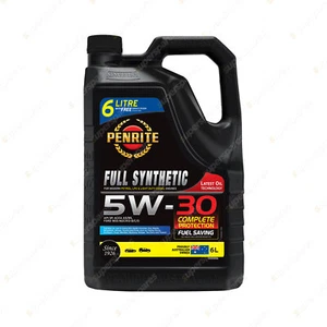 Penrite Full Synthetic 5W-30 Premium Engine Oil 6 Litre EDS05006 - Picture 1 of 2