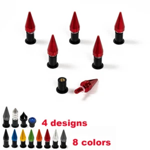 M5 Spike Head Windshield Bolts Screws for Kawasaki ZX12R 2000-2006 01 02 03 Red - Picture 1 of 7