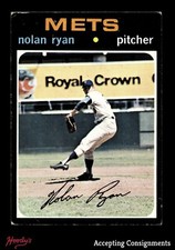 1971 Topps #513 Nolan Ryan VG - VG/EX METS