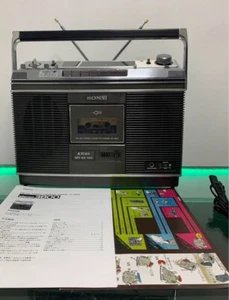 Sony CF-3800 Radio Cassette Player FM AM Working Instruction Rare JAPAN Japan - Picture 1 of 10