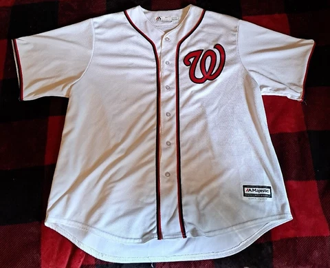 BRYCE HARPER Jersey NATIONALS by Majestic 2XL Cool Base Cover