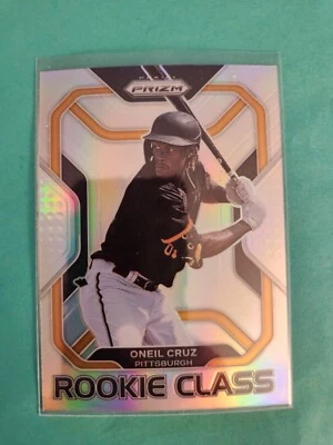 2022 Panini Prizm - Rookie Class #RC-2 Oneil Cruz (RC) silver prizm - Image 1 of 2