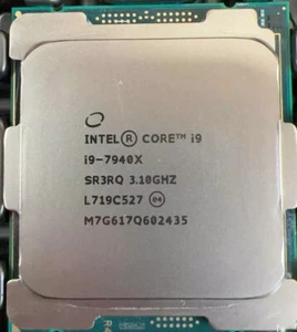 Intel Core i9-7940X QS CPU 3.1GHz 14-Core 19.25MB LGA-2066 X Serie Processors - Picture 1 of 3