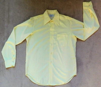 Мужская винтажная сорочка с кинжальным воротником 1970-е от ARROW KENT - Изображение 1 из 4