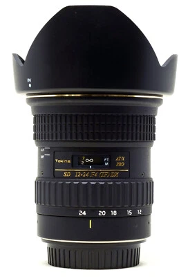 Tokina 12-24mm F4 (Si) Dx At-X Pro SD Gran Angular Objetivo Zoom para Nikon - Imagen 1 de 3