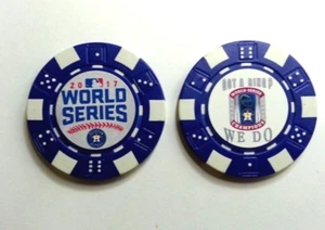 HOUSTON ASTROS 2017 WORLD SERIES CHAMPS POKERCHIP - HABEN SIE EINEN RING? WE DO Springer - Bild 1 von 3