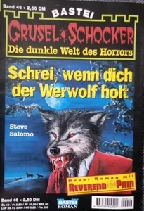 Grusel-Schocker Band 46: Schrei, wenn dich der Werwolf holt von Steve Salomo - Picture 1 of 12