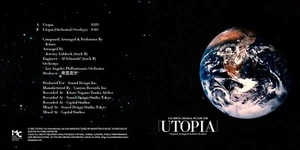 Kitaro Utopia (1982) Fuji Xerox Original Picture Disk 1CD - Imagen 1 de 2