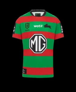 South Sydney Rabbitohs 2024 Home Jersey Mens NRL RUGBY LEAGUE SIZE 5XL - Picture 1 of 2