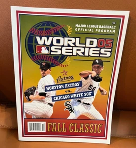 Programma Ufficiale World Series 2005 Autunno Classico Astros v White Sox - Nuovo - Foto 1 di 8