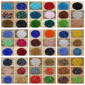 300pcs Exquisite 4mm Bicone Loose crystal beads for Jewelry Making Accessories - Picture 1 of 56