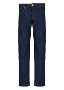 Armani Exchange Jeans Slim Stretch Pants Dark Denim 5 Pocket NWT A|X 28R Mens - Picture 1 of 8