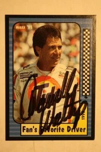 Nascar Fans Liebling Darrell Waltrip signiert signiert handsigniert 1991 Maxx Rennkarte-- - Bild 1 von 1