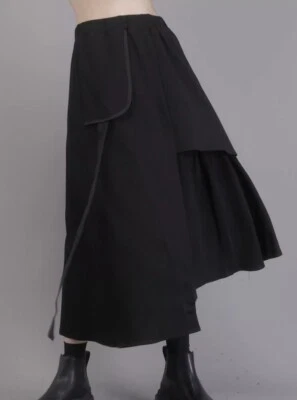 Falda gótica de cintura alta estilo callejero japonesa para mujer falda informal Foto 1 de 4