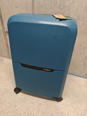 Samsonite Hartschalenkoffer Magnum Eco Spinner Petrol Blue L 75 cm NEU - Bild 1 von 4