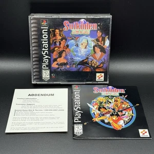 Suikoden (Sony PlayStation 1, 1996) Getestet CIB Black Label PS1 - Bild 1 von 9